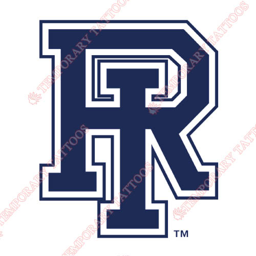 Rhode Island Rams Customize Temporary Tattoos Stickers NO.5980
